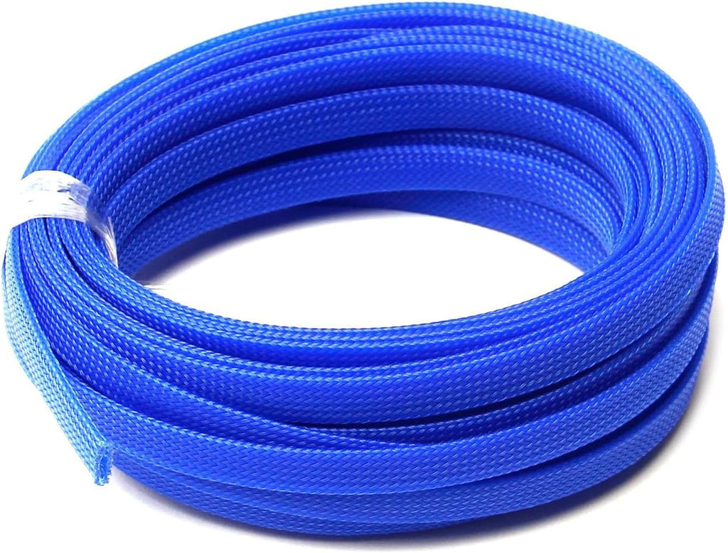 33ft PET Expandable Braid Cable Sleeving, 1/2" Cable Management Sleeve