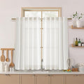 Nanspring 54 Inch Linen Curtains by Nanspring