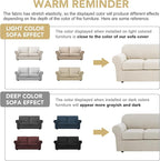 H.VERSAILTEX 3 Piece Stretch Sofa Covers - Image 4