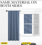 NICETOWN Bedroom Curtains, Home Decoration Solid Thermal Insulated Draperies & - Image 5