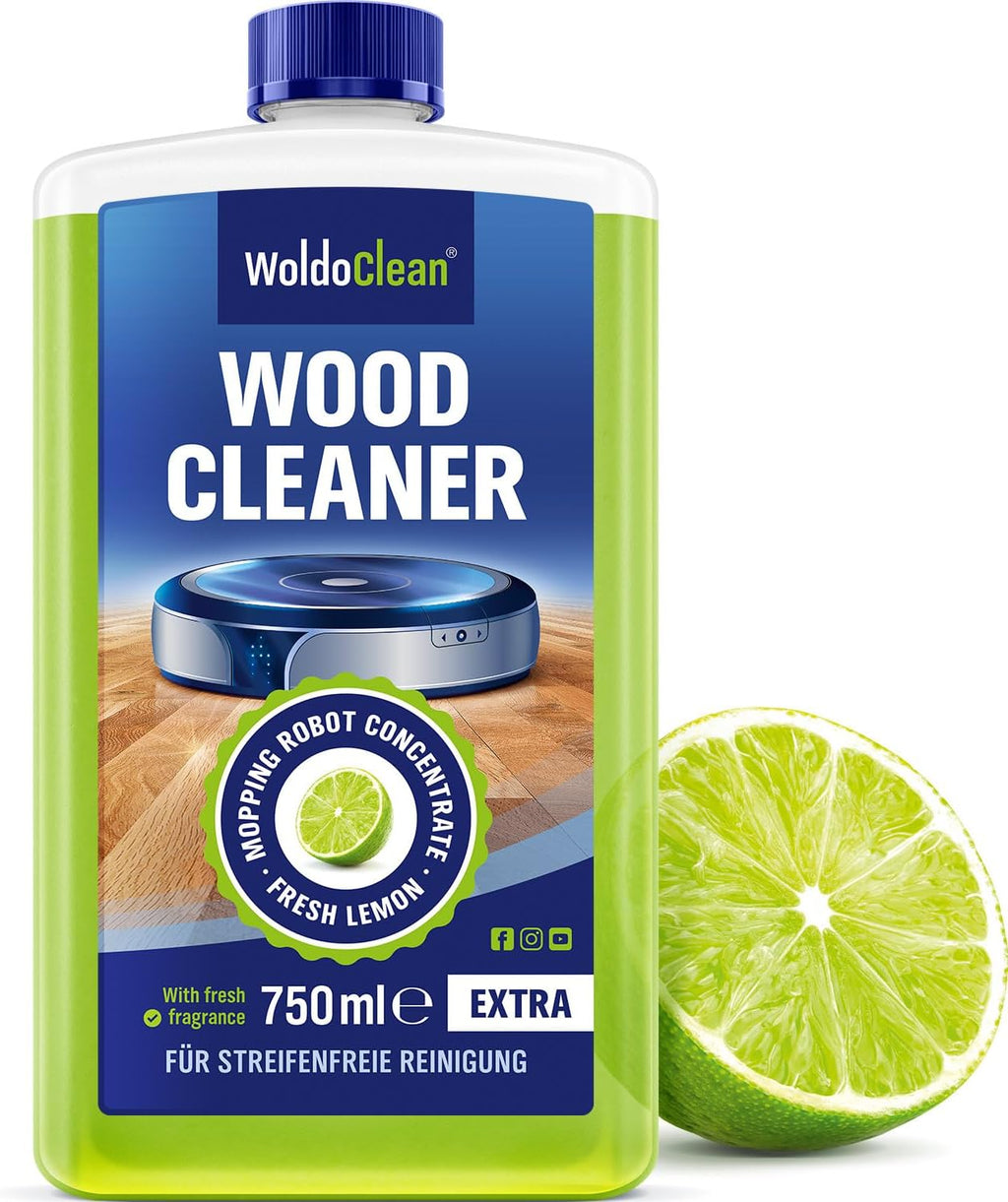 WoldoClean Robot Mop Wood Floor Cleaner 25.36 fl oz - Hardwood & Laminate