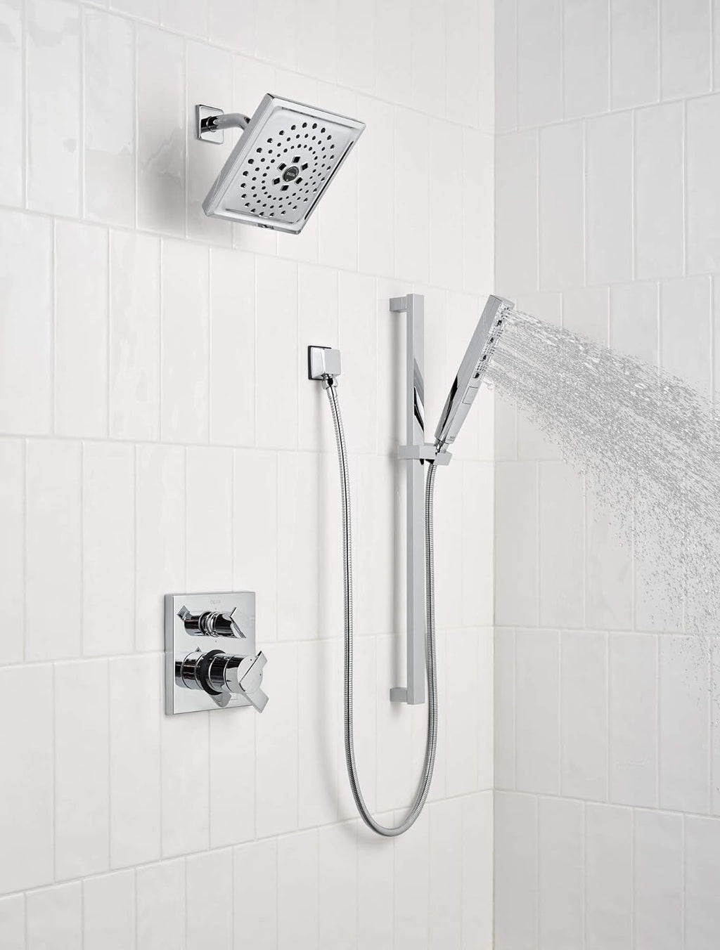 Delta Faucet Ara 17 Series 6-Setting Integrated Diverter Valve Trim Kit, Polished Nickel Diverter Valve Trim Kit, Shower Trim Kit, Polished Nickel T27967-PN (Valve Not Included)