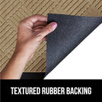 GORILLA GRIP 100% Waterproof All-Season WeatherMAX Doormat US Designed Natural - Image 5