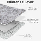 Shag Area Rugs for Bedroom Living Room, 6X9 Ultra Soft Fluffy Area Rugs for Dorm - Image 5