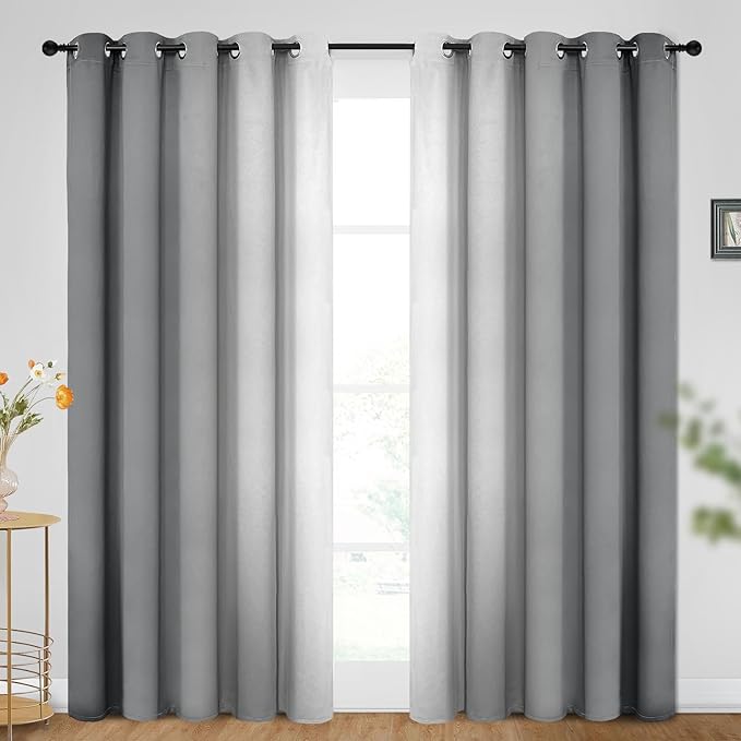 SimpleHome Ombre Room Darkening Curtains by SimpleHome