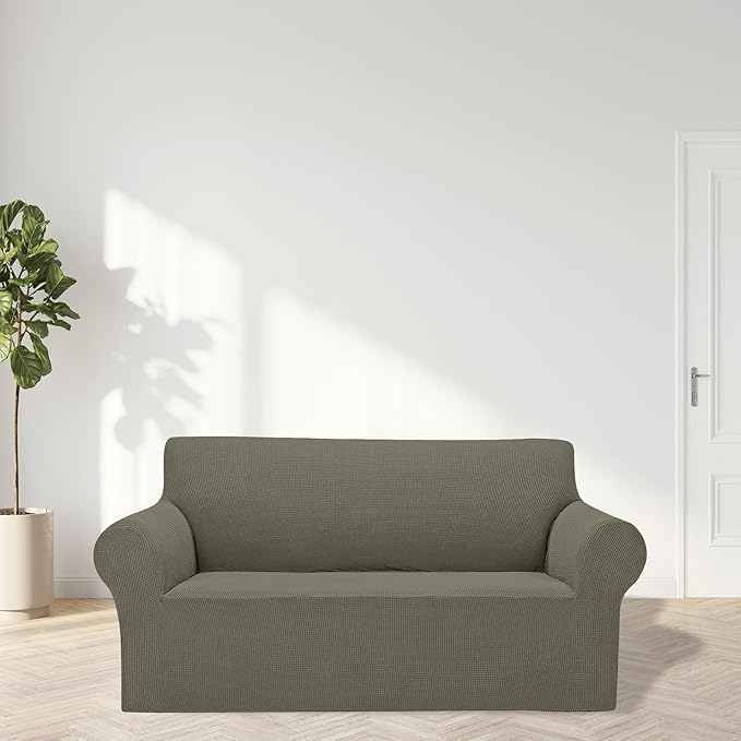Cupuamon 2026 New Stretch Loveseat Sofa Slipcovers Couch Cover - Image 3