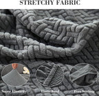 Couch Covers for 3 Cushion Sofa Pet Friendly Couch Cushion Covers Universal - Image 5