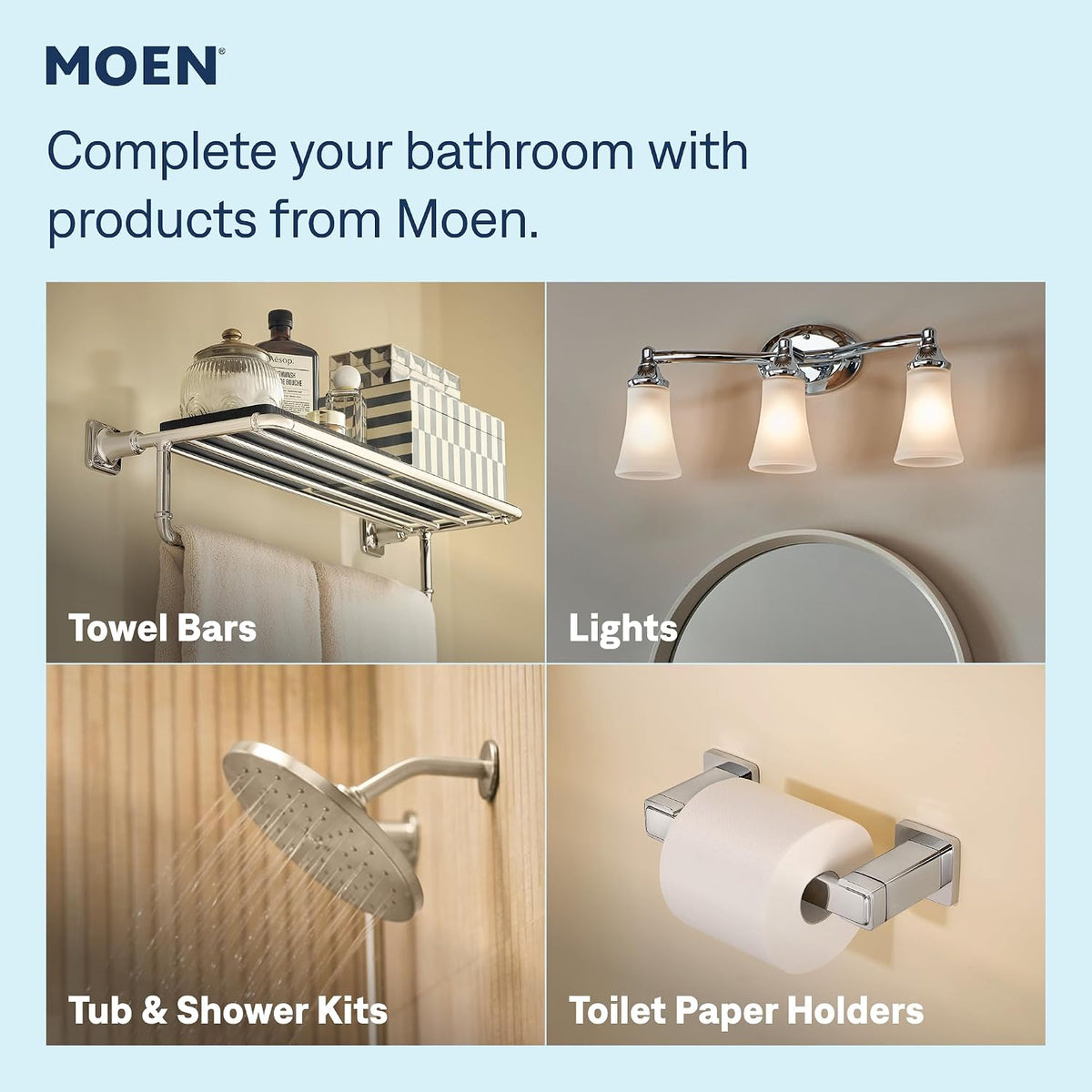 Moen Halle Chrome Widespread Traditional Bathroom Faucet with Drain Assembly for 3-Hole Applications, 84972C