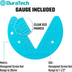 DURATECH 22-Piece Ratcheting Wrench Set,  Metric&SAE, Black Electrocoat