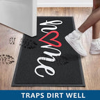 EARTHALL Door Mat 3-Pack Outside Inside Home Doormat 30"x17.5" Durable Floor - Image 4