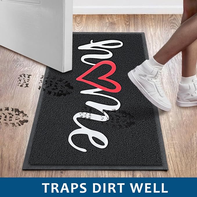 EARTHALL Door Mat 3-Pack Outside Inside Home Doormat 30"x17.5" Durable Floor - Image 4