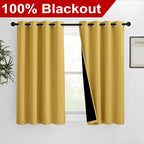 NICETOWN 100% Blackout Curtains - Image 2