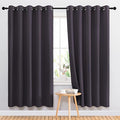 NICETOWN Greyish Purple Window Draperies and Curtains by NICETOWN