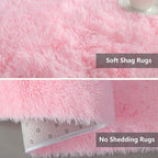 Shag Area Rugs for Bedroom Living Room, 5X8 Ultra Soft Fluffy Area Rugs for Dorm - Image 2