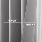 NICETOWN Small Curtain for Half Window, 1 Pair - Image 4
