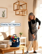Cleaning Caddy with Handle, for Cleaning Supplies Organizer Bucket