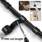 Hitotsu 164ft x1/2 inch Reusable Fastening Cable Ties, 82ft x 2Rolls