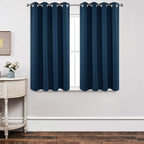 Joydeco Blackout Curtains 54 Inch Length 2 Panels Set, Thermal Insulated Long by JOYDECO