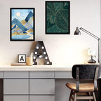 Black 16x24 Picture Frame, Lightweight Sturdy Gallery Wall Decor