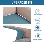 H.VERSAILTEX Super Stretch Individual Seat Cushion Covers Sofa Covers Couch - Image 6