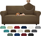 ZNSAYOTX Super Stretch Couch Cover Universal Sofa Covers by ZNSAYOTX