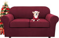 H.VERSAILTEX 3 Piece Stretch Sofa Covers by HVERSAILTEX