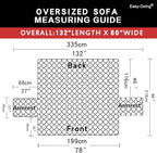 Easy-Going Reversible Oversized Couch Cover - Image 6