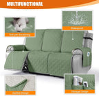 VANSOFY Waterproof Recliner Couch Covers, Sofa Covers Non-Slip 1-Piece Washable - Image 4