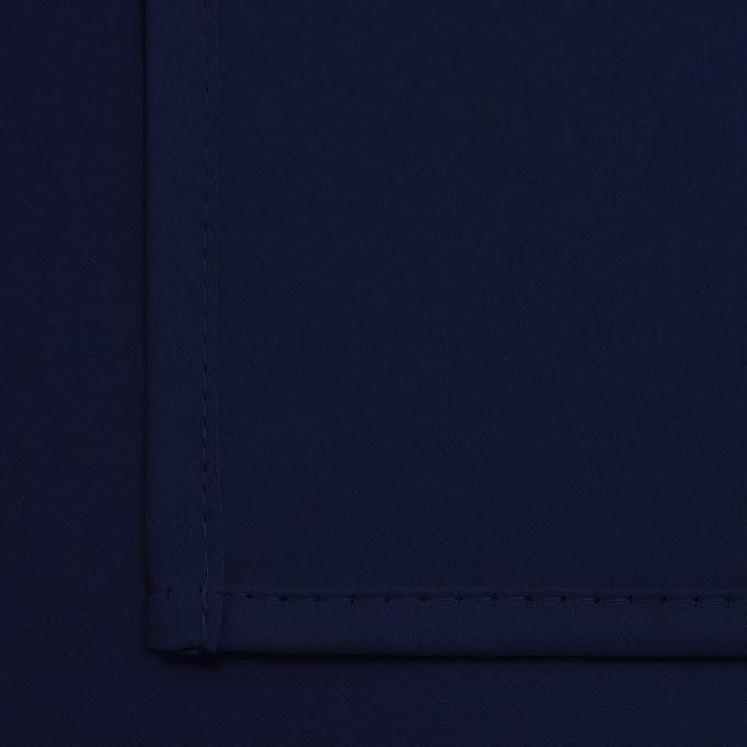 Yakamok Navy Blue Blackout Curtains - Image 5