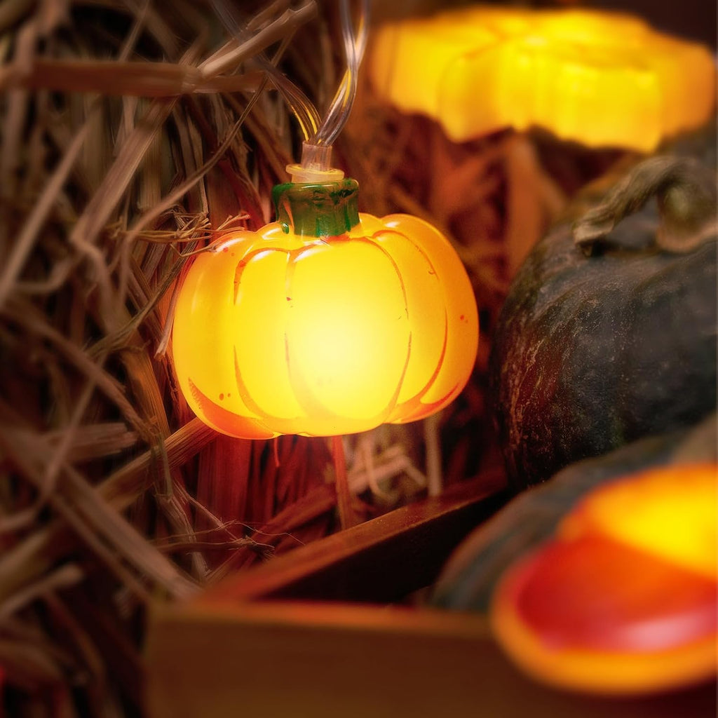 LOLStar Fall Decor, Fall String Lights, 9.8FT 20LED Thanksgiving Lights