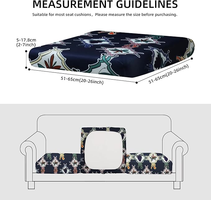 Outdoor Cushion Covers Set, Replacement - Image 2