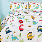 Utopia Bedding 3 Pc Kids Twin Comforter Set, Dinosaur