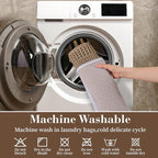 RESARE Waffle Bath Mat for Bathroom, Super Absorbent Bathroom Rugs Non Slip - Image 6