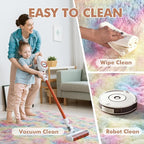 4x6 Ft Shag Kids Colorful Rugs for Bedroom, Ultra Soft Fluffy Furry Area Rugs - Image 7