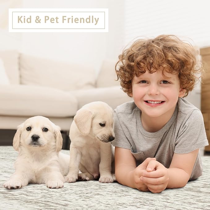 Washable Rugs 6x9 Area Rugs for Living Room, Rugs for Bedroom, Large Carpets - Image 6