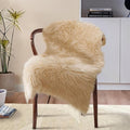 Ciicool Faux Sheepskin Rugs Soft Faux Fur Rug Beige Fluffy Rug Chair Couch by CIICOOLHomeDeco