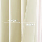 NICETOWN Classroom Window Cover, Thermal Insulating Short Curtains & Drapes - Image 3