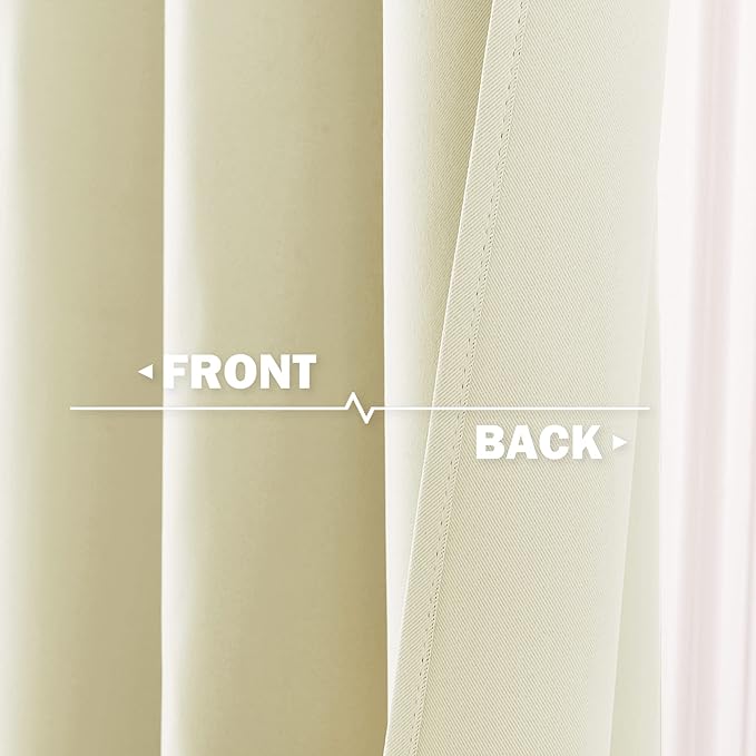 NICETOWN Classroom Window Cover, Thermal Insulating Short Curtains & Drapes - Image 3