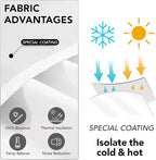 Deconovo Blackout Curtains for Bedroom & Nursery, Thermal Insulated Drapes - Image 3