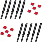 10 Pcs Magnetic Push Latches for Cabinet Push to Open Door Latch Soft Quiet Close Closers Push to Open Cabinet Door Latch for Closure Cabinet Drawer Wardrobe Kitchen Door (Large)
