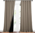 NICETOWN Total Shade Curtains and Draperies, Heavy-Duty Full Light Shading by NICETOWN