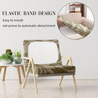 8Pcs Outdoor Cushion Covers, Patio Cushion Covers, Stretch Elastic Slipcovers - Image 5