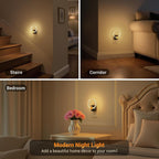 JandCase Night Light, Night Lights Plug into Wall, Dimmable Nightlight