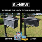 AL-NEW 2 Step Clean & Protect Kit | Clean, Restore, & Protect Your Outdoor Patio Furniture, Garage Doors, Exterior Lights, Window Frames, and More (16 Ounce Kit)