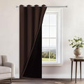Yakamok 100% Blackout Curtains 84 Inches Long, 2 Thick Layers Heat and Full by Yakamok