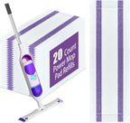 20 Count Disposable Mop Pad Refills for Swiffer Power Mop