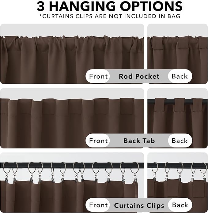 Deconovo Short Blackout Curtains - Image 2