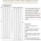 100% Blackout Shield Linen Blackout Curtains - Image 7