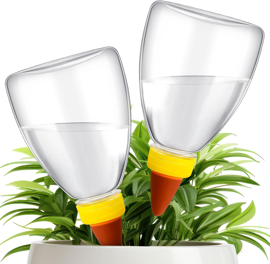 Threlaco 2 Pcs Self Watering Globes, 17 oz Automatic Plant Waterer