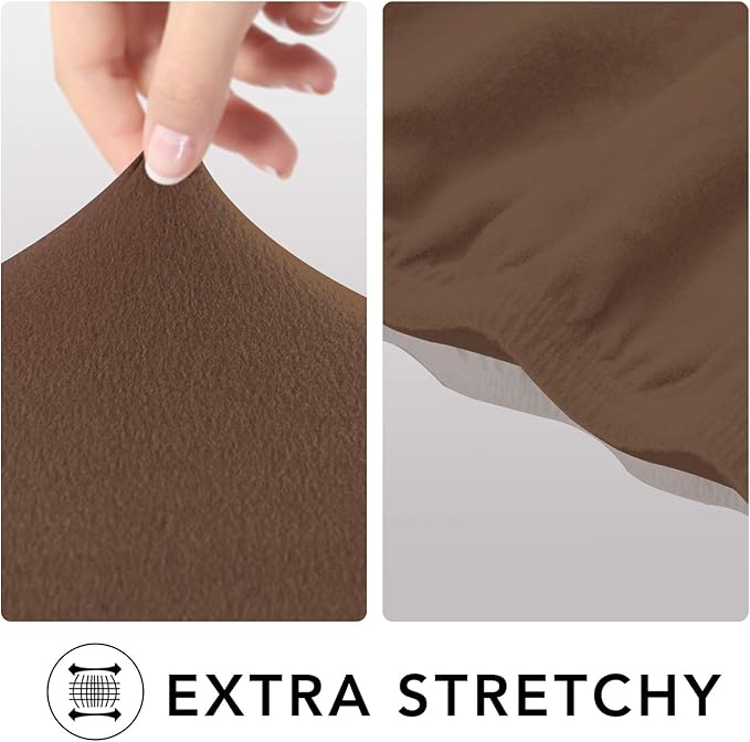PureFit Super Stretch Sofa Slipcover – Spandex Non Slip Soft Couch Sofa Cover - Image 4